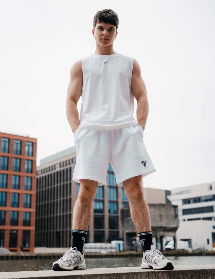 Anime Oversized Tank Top Balance Men - Image 1