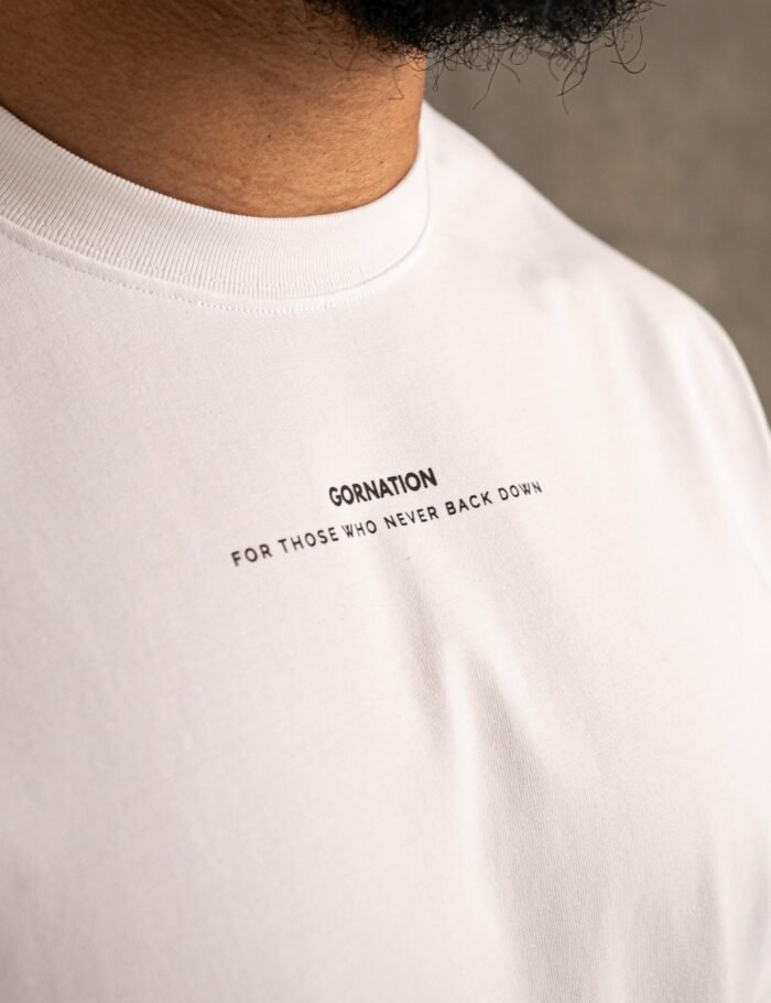 Anime Oversized T-Shirt Strength Men - Image 2