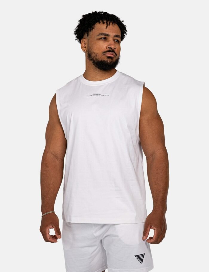 Anime Oversized Tank Top Strength Men - Image 3