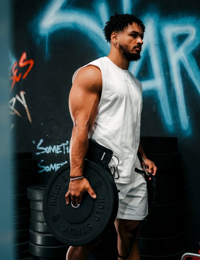 Anime Oversized Tank Top Strength Men - Image 1